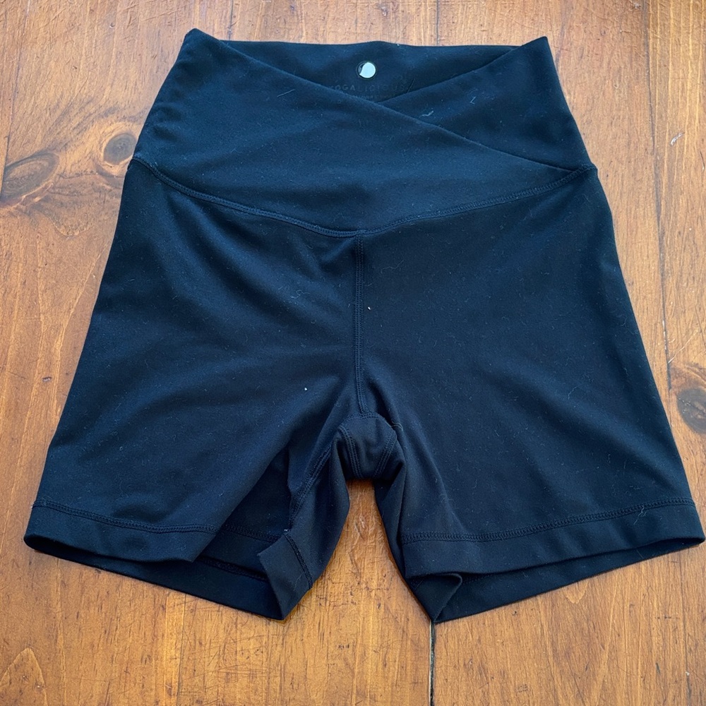 Yogalicious Black Women's Bike Shorts